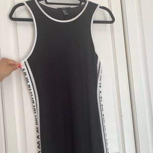 Black Tight Midi Dress
